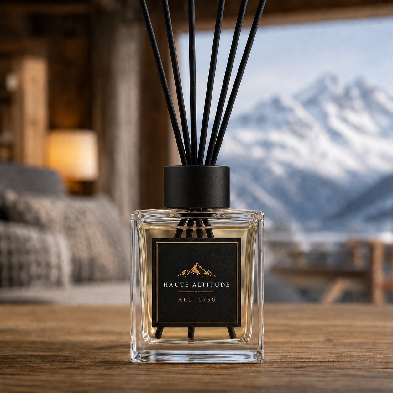 Diffuseur Signature Haute Altitude, étiquette noire